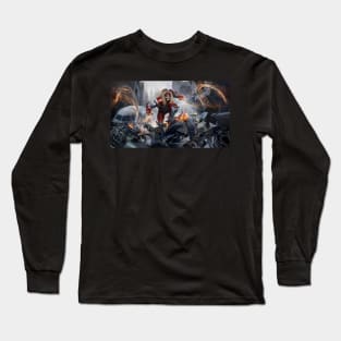 Omega Red Long Sleeve T-Shirt